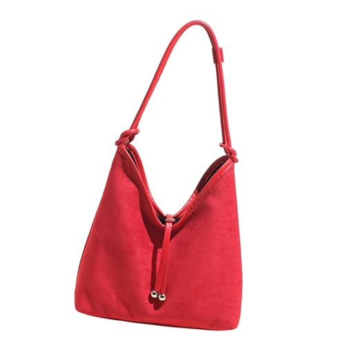Sac à main bandoulière en faux suède réglable tendance femme