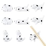 Photo Gallery pligreat 8 ripiani per bacchette con cane macchiato, in ceramica, per sushi giapponese, ristorante cinese, hotel, cucchiaio dolce e supporto per forchetta, decorazione da tavolo per sala da pranzo Photo Gallery pligreat 8 ripiani per bacchette con cane macchiato, in ceramica, per sushi giapponese, ristorante cinese, hotel, cucchiaio dolce e supporto per forchetta, decorazione da tavolo per sala da pranzo