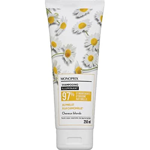 Monoprix Shampooing illuminant au miel et a la camomille - Le flacon de 250 ml