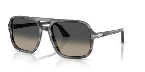 Image of Persol mens Po3328s Aviator Sunglasses