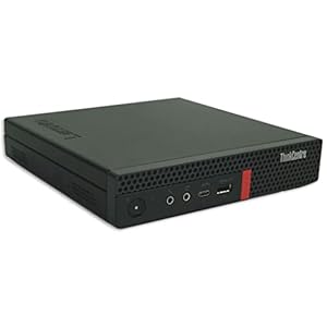 Lenovo ThinkCentre M720q Tiny Intel Six Core i5 8400T 512GB SSD Festplatte 16GB Speicher Windows 11 Pro inkl. W-LAN & Bluetooth Desktop Computer Mini PC (Generalüberholt)