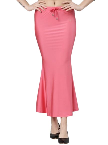 Image of Women's Perfect Curvy Look Saree Shapewear (1191 - Watermelon - L) Pink