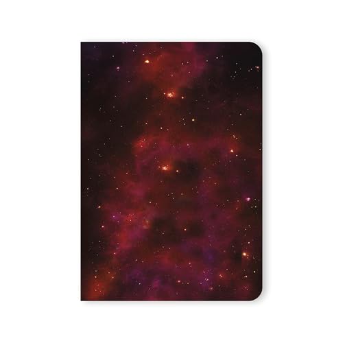 Papboo A5 Handy, Easy to Carry, Galaxy Ruled Set of 4 for doodling, Writing, Notes, Notebooks -Matte Finished - Journal Diary, Gift.(60 * 4=240 80 GSM Pages)