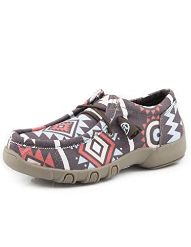 ROPER Kids Chillin Aztec Canvas Casual Shoe
