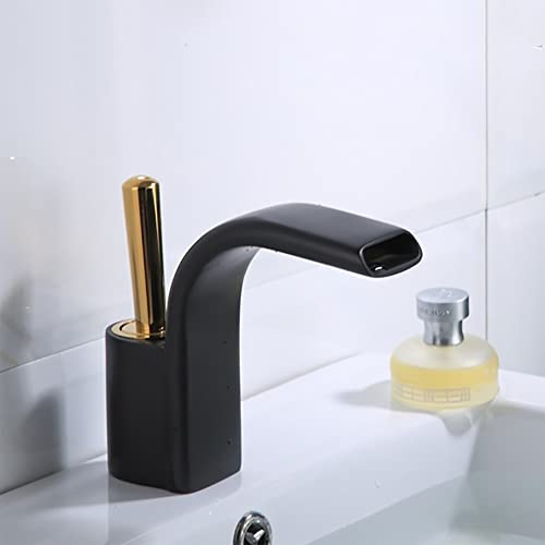 Mitigeur de lavabo anti-éclaboussure en laiton pour eau chaude froide