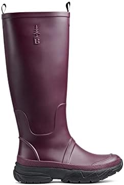 BASS OUTDOOR Women's Field Rainboot Knee High Boot, FIG, 9 | Image 2