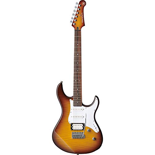 YAMAHA PACIFICA PA212VFM TOBACCO BROWN SUNBURST Guitare électrique Stratocaster - Les Beatles, Paul McCartney, John Lennon, RIngo Starr, George Harrison YAMAHA PACIFICA PA212VFM TOBACCO BROWN SUNBURST Guitare électrique Stratocaster – Image 3