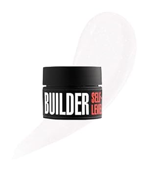 Kodi Professional Builder Modeling Self-Leveling Gel. Three-Phase Gel. UV-Base, Quick Base Coat Led Builder Gel White Shine 13g.