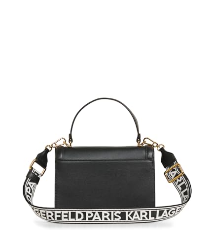 Image of KARL LAGERFELD Women's Simone Solid Satchel Crossbody