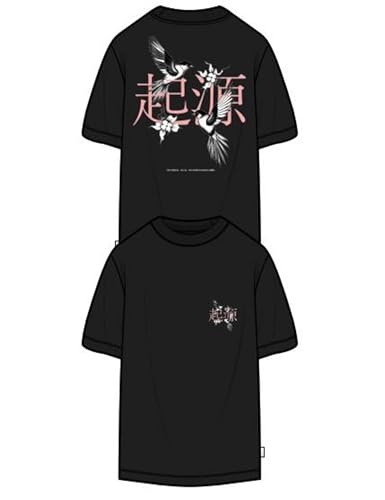 ONLY & SONS Onskeane RLX SS Print tee Noos, Negro Azabache, XXL