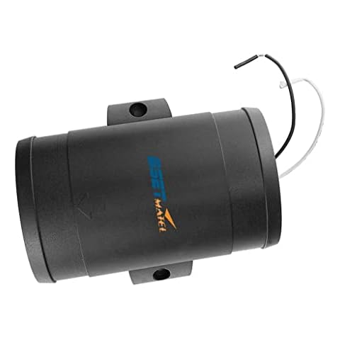 balikha 12V 3 '' In-line Duct Air Extractor Fan 145 CFM For Bathroom Cover