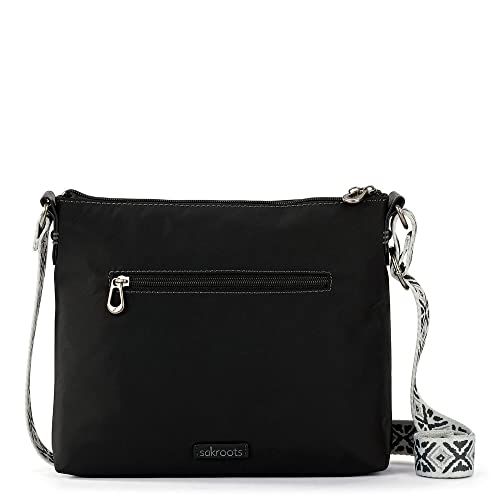 Image of Sakroots Artist Circle Basic Crossbody in Eco Twill, Adjustable Crossbody Strap