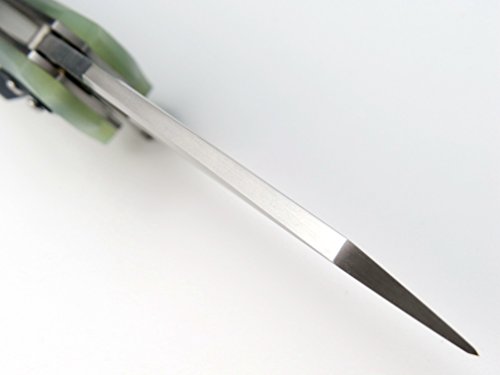 Ccanku C01 Folding Knife 440C Blade G10 Handle Edc Knife For Camping,Hiking,Outdoor Tool Knife (Jade) … #TOP4