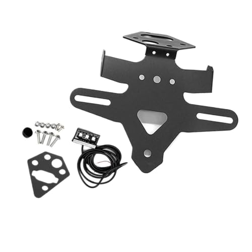 Support de plaque Street Triple 765 R RS avec garde-boue arrière et éclairage LED 2020-2025