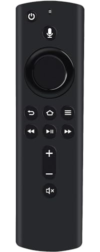 LOHAYA Remote Control Compatible for Amzon Alexa Voice FlRE TV Stick (2nd Generation) (Pairing Manual Will be Back Side Remote Control) [ Fire Tv Stick ]