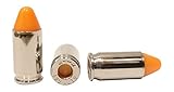(10) Metal Action Trainers Orange Dummy Rounds Snap Caps .380 ACP