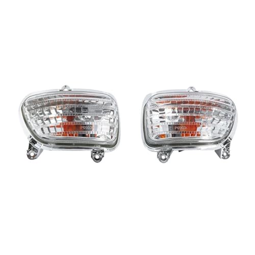 Clignotants moto Goldwing GL1800 transparents contre feux ternis