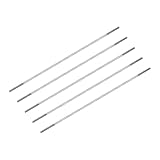 METALLIXITY Doppelseitige Stiftschrauben (M4-Gewinde 150 mm Länge) 5 Stück, 304 Edelstahl Doppelgewindestangenbolzen – für die Hauswartung