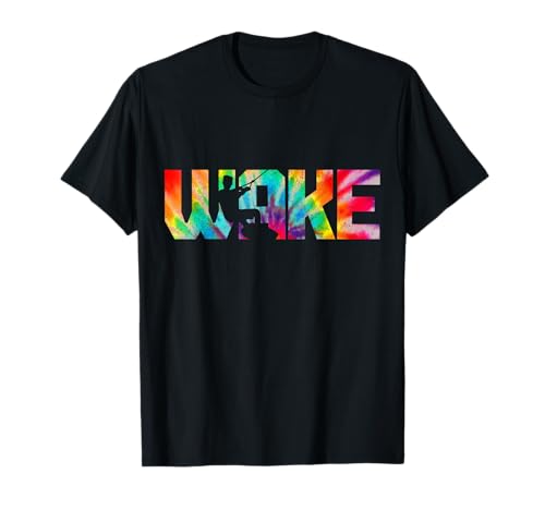 Wakeboard WAKE Wakeboarding Vintage Wakeboarder Batikmuster T-Shirt