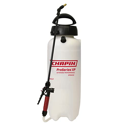 Chapin International 26031XP Chapin ProSeries Poly Sprayer for Fertilizer Herbicides and Pesticides 3-Ga 20 inches Translucent White