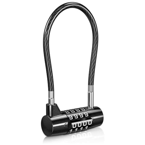 ORIA 4 Digit Long Shackle Padlock Cover
