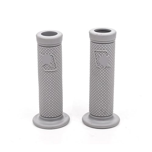 Poignées guidon moto 22mm revêtement ergonomique haute densité