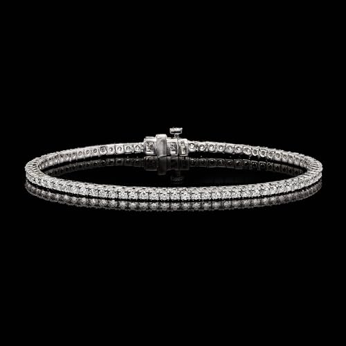 Ross-Simons 2.00 ct. t.w. Lab-Grown Diamond Tennis Bracelet in Sterling Silver3