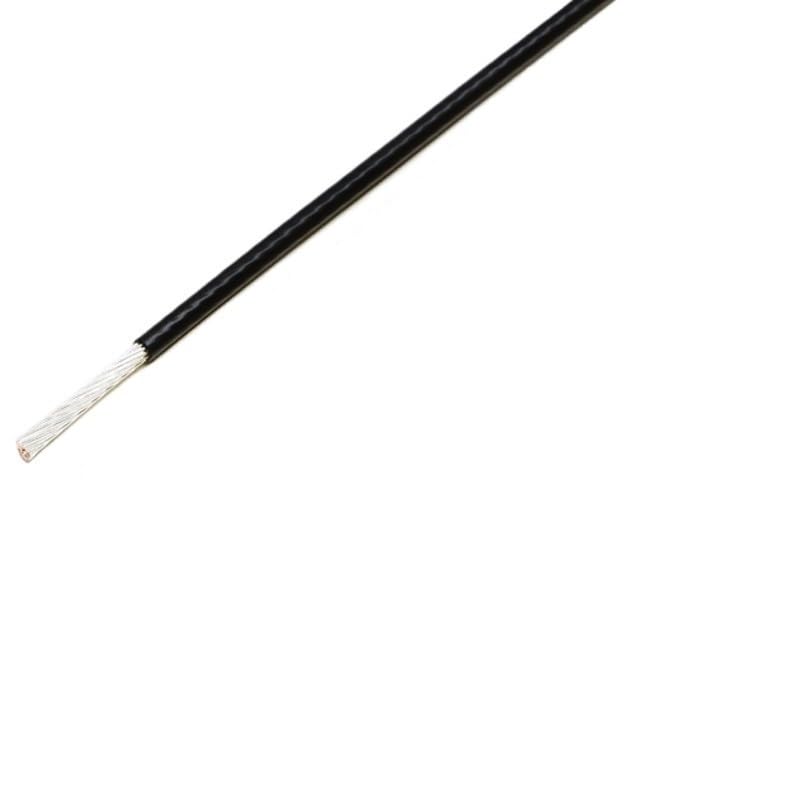 Kabel audio PTFE posrebrzany 30-10AWG, 1-30 m, izolowany FEP, przewód OFC HiFi do słuchawek DIY(30 meters,18AWG Sq0.75mm)