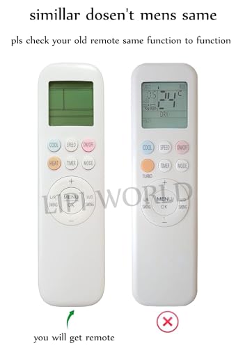 Image of LipiWorld 230 AC Remote Control (Old Remote Exactly Same Remote Will Only Work) Compatible for Amstrad AC Remote