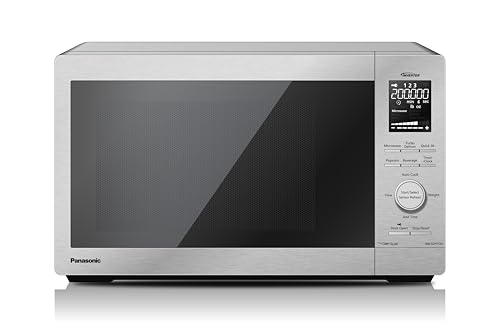Panasonic NNSD47QS Compact Genius 1000 W Inverter Microwave Oven, Stainless Steel