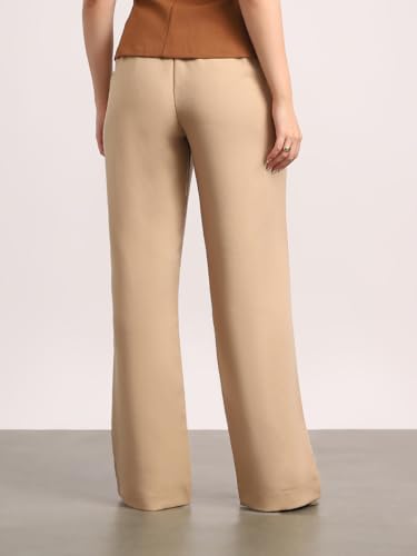 Image of Urbano Fashion Women's Loose Baggy Fit Solid Korean Pants Stretchable