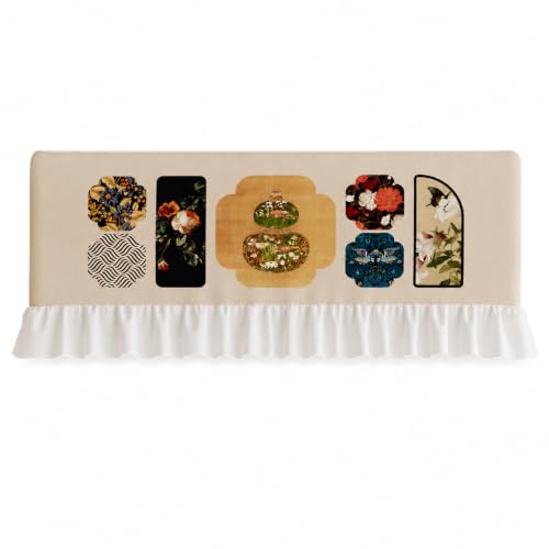 Protector antipolvo para aire acondicionado de pared interior split de 86 cm 2