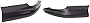 AutoModed Front Lower Aftermarket Bumper Splitter Lips Spoiler Kit Replaces 7608102010C1 7608302010C1 Compatible with 2003 2004 Corolla S | Left Right 2pcs | by AutoModed