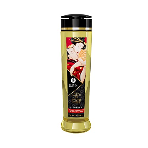 Shunga Huile, Romance Fraise, 1 Unité