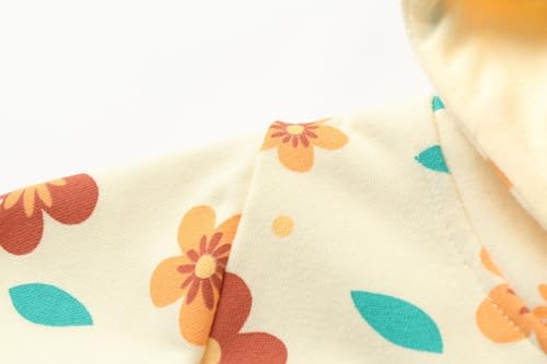 Image of Mud Kingdom Little Girls Boys Hooded Sweatshirt Jersey Cotton Pullover Fashion Spring Fall