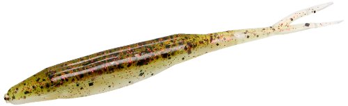 Zoom Bait Salty Super Fluke Bait-Pack of 10 (Water Red Pearl, 5-Inch)