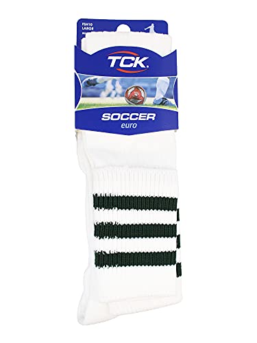 Image of Soccer Socks With Fold Down Top - European Style for Adults - Men and Women