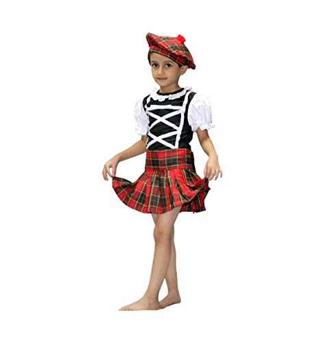 Image of Kaku Fancy Dresses International Costume for Kids, Spanish, Russian, German, Japanese, Korean Costume for Boys & Girls