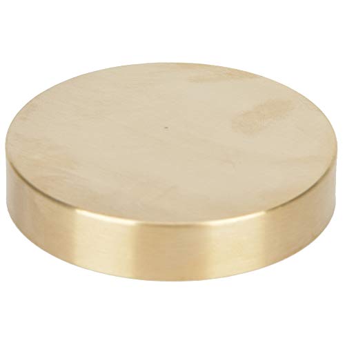 Keenso Mini conteneur de Pilule en Laiton, boîte Ronde en Laiton étanche en Forme de boîte de Rangement de Bijoux en métal, conteneur scellé étanche à la poussière