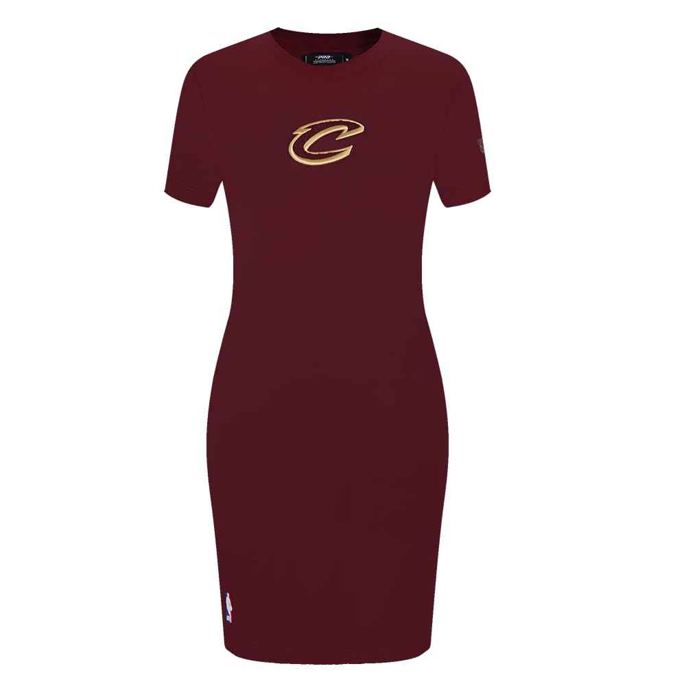 Pro Standard Womens NBA Classic Chenille Cotton Single Jersey Body Con Dress