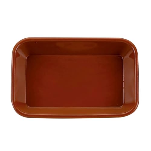 Fuente de barro rectangular 29x19 cm