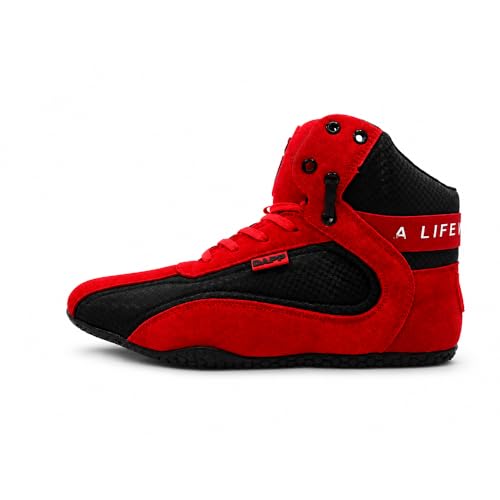 Image of Dapp X-Series Weightlifting Gym Shoes for Men and Women | Leather Suede Exterior | Signature Flat Sole | Padded Interiors for Stability | Smart Cushioning | Wide Toe Box
