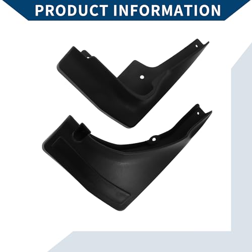Image of Mud Flaps Splash Guards W /Mount Accessories for Mercedes-Benz GLC with Pedal 2014-2016 Front and Rear Mud Guards 1 Set