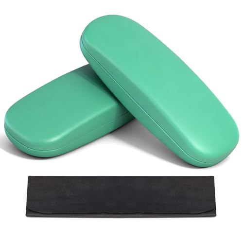 Image of RayLove Unisex Hard Shell Eyeglasses Cases, Protective Case For Glasses