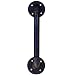 Industrial Pipe Door/Drawer Handle Pull by DIY Cartel - Hardware Only. Heavy Duty Iron - Great for The Garage, Commercial Doors, and Gates. Industrial Furniture/Farmhouse Decor (9 Inch)