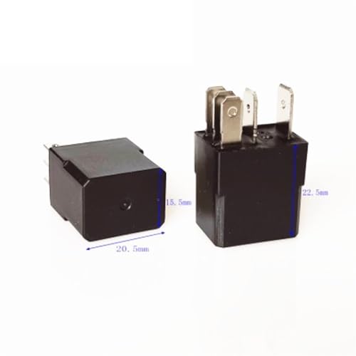 Relé de coche violeta 12V 30A 4 pines para sustitución de interruptor magnético 3