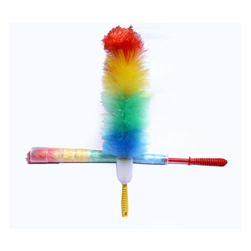 Swastik Enterprises Homecare Feather Duster- Cap Static | Microfabric Static Duster | Micro Fiber Cleaner | Car Cleaning Broom | Microfiber PP Static Duster For Dashboard /Seat , TV , Fridge, Printer cleaning (B099WY5MMH) Amazon Price History, Amazon Price Tracker
