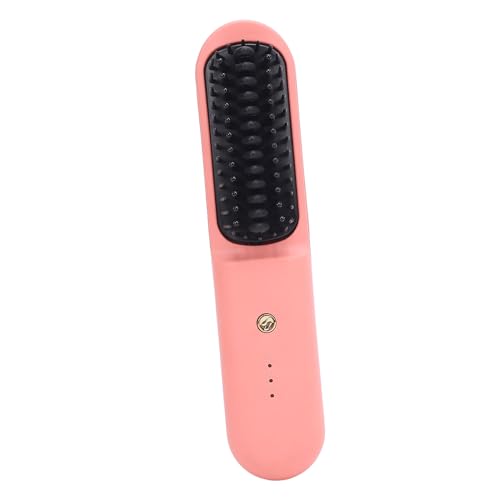 Cepillo planchador de pelo recargable USB portátil mini miniatura 4