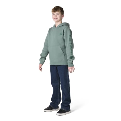 Image of Carhartt Boys Long Sleeve Hooded Sweatshirt