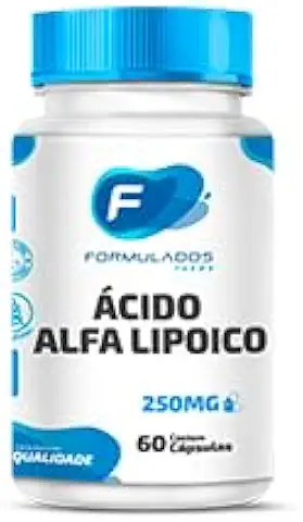 Suplemento de Ácido Alfa Lipóico, 250mg, 60 Cápsulas